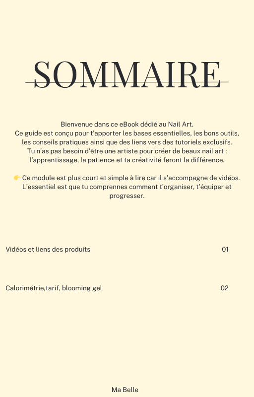 E-BOOK NAIL ART